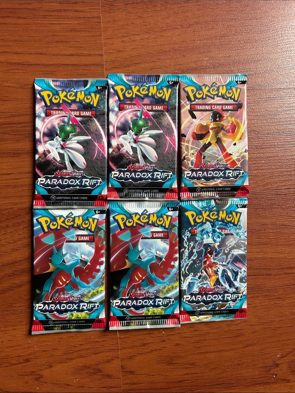 Pokemon Paradox Rift Booster Packs - Trading Card Game - Assorted Artwork